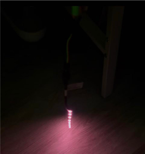 Testing the Red LED strip